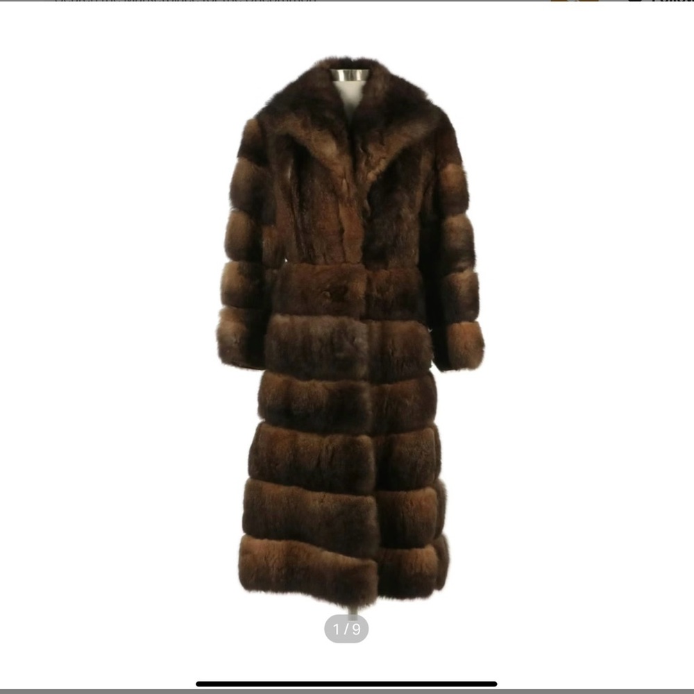 New Zealand Possum Fur Adjustable Length Coat from Lowenthal's